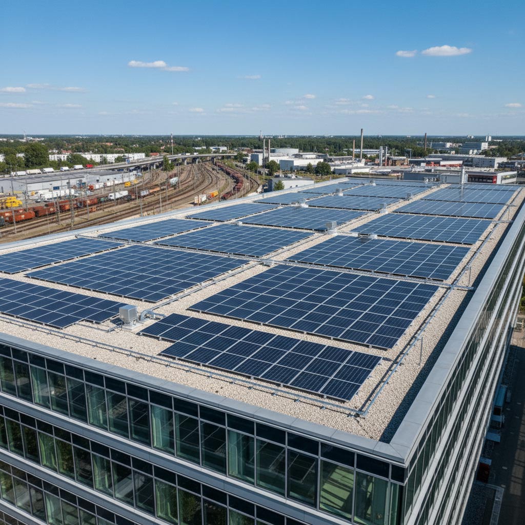 Photovoltaik für Gewerbeobjekt in Bonn